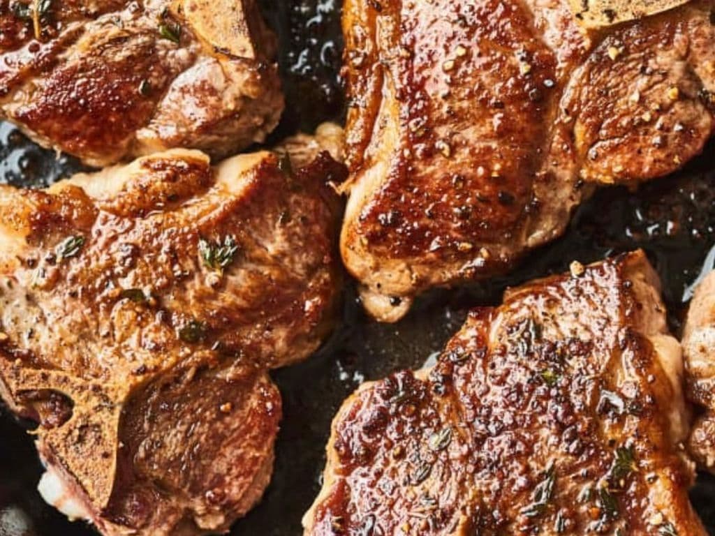 Lamb Chops Kabob (4 pcs)