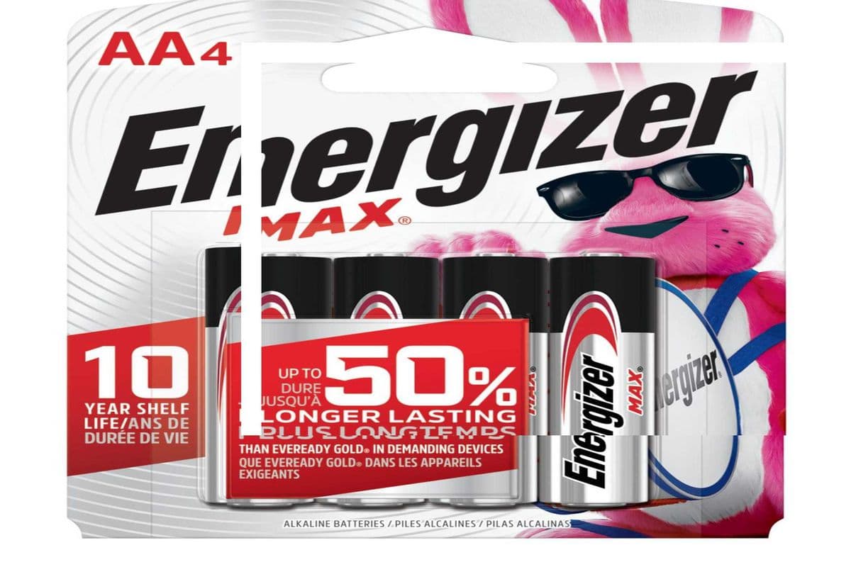 AA4 Energizer 4 pk