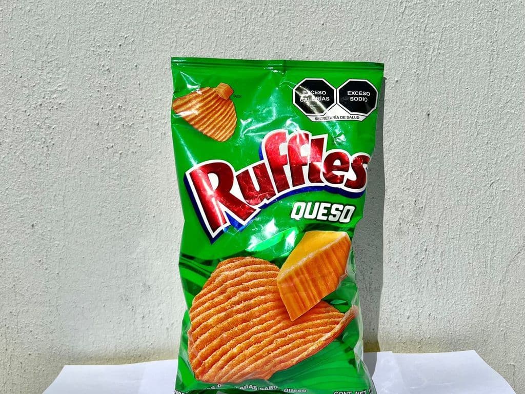 RUFFLES QUESO CHIPS 120G