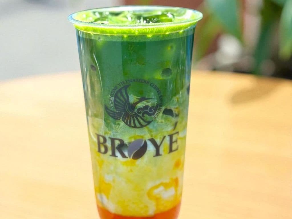 Mango Matcha Latte