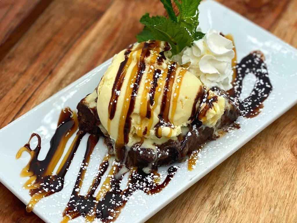 Warm Brownie & Ice Cream