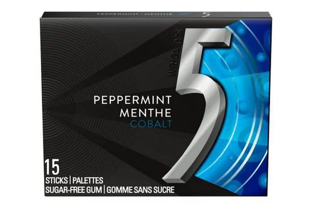 5 GUM - Menthe / PepperMint (15 pcs)