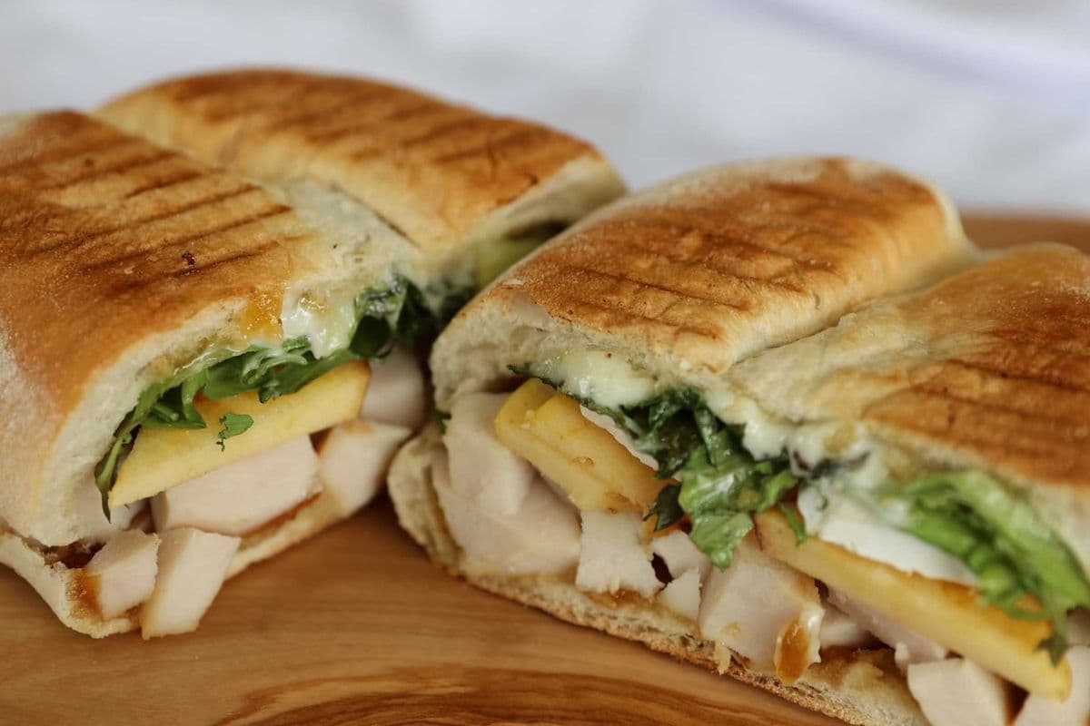 Chicken Apple Brie Sandwich