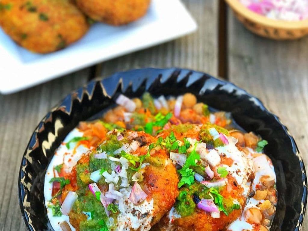 Aaloo Tikki Chaat