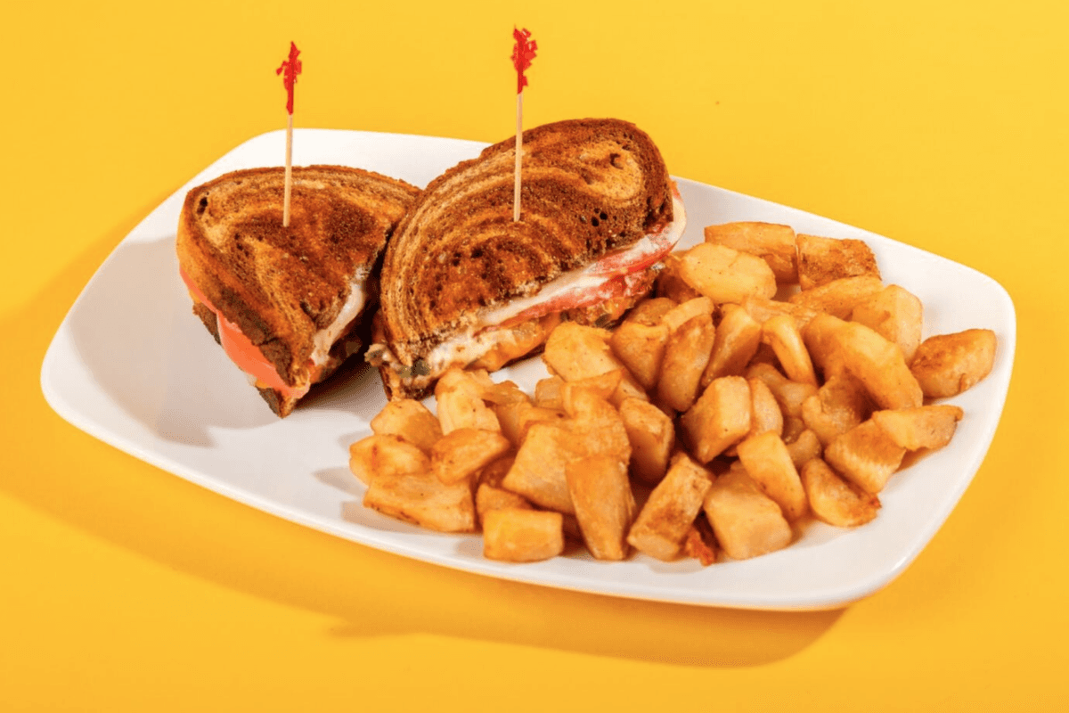 Veggie Grilled Cheese Sandwich