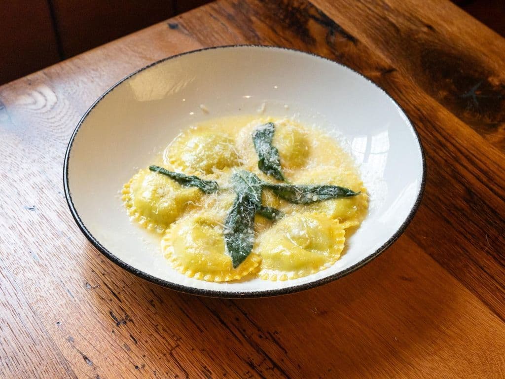 Ravioli Ricotta e Spinaci
