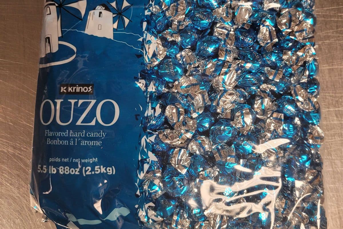 LARGE BAG OF OUZO CANDY 2.5KG