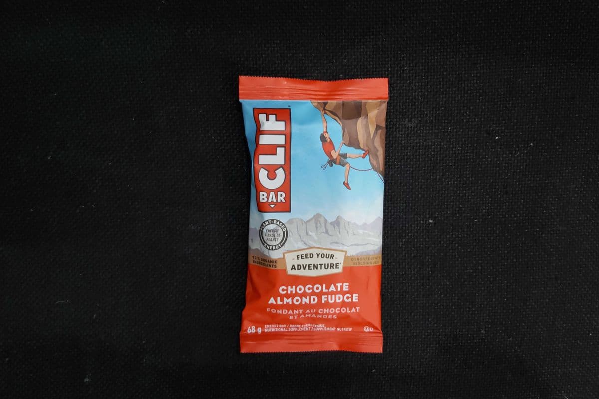 ClifBar fondant au chocolat et amandes / Chocolate Almonds fudge