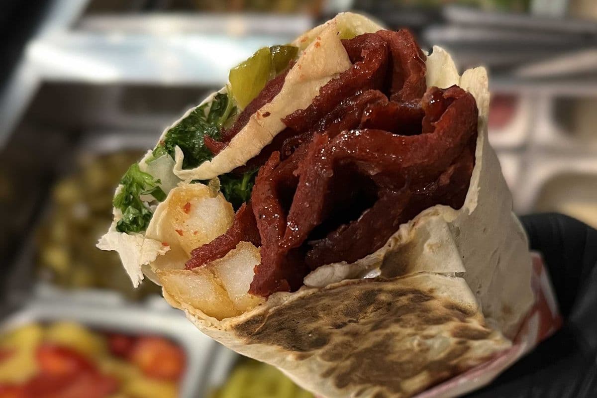 Sujuk Shawarma Wrap
