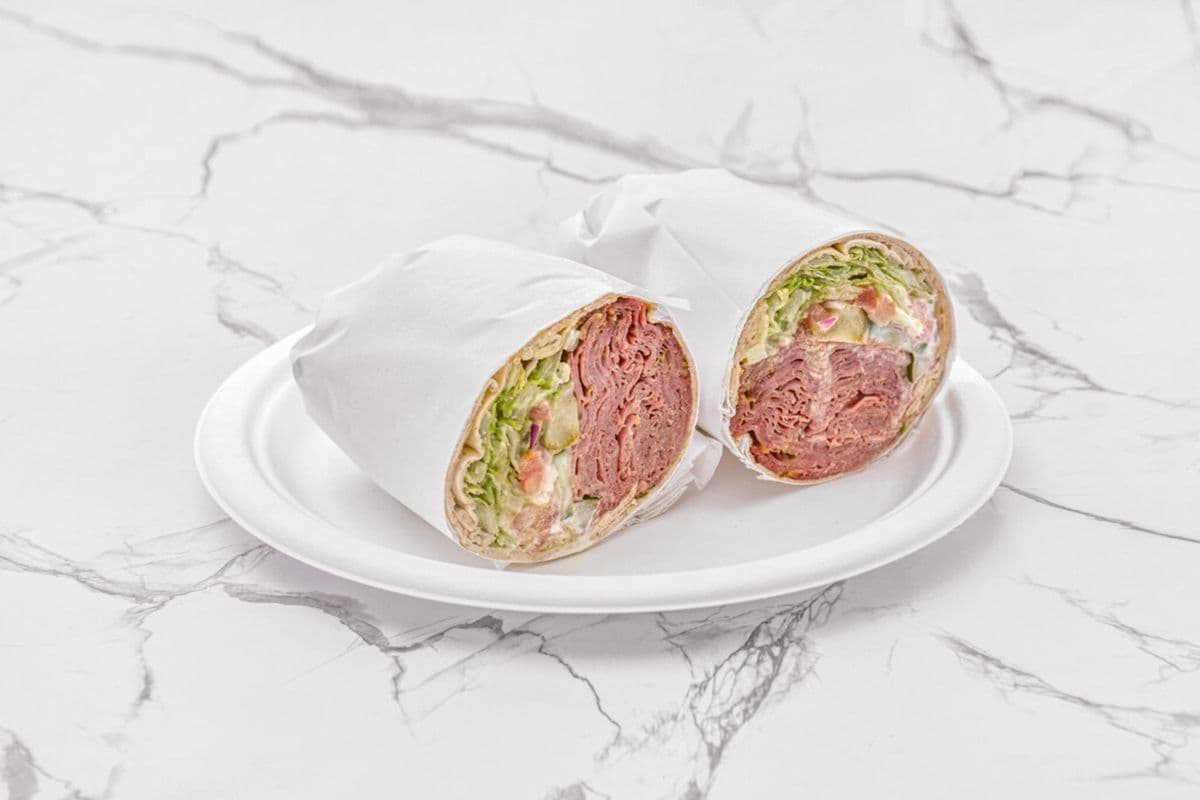 Corned Beef Pita
