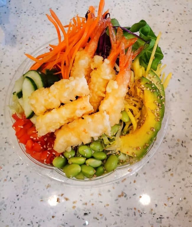 P7. Pokébol aux Crevettes Tempura