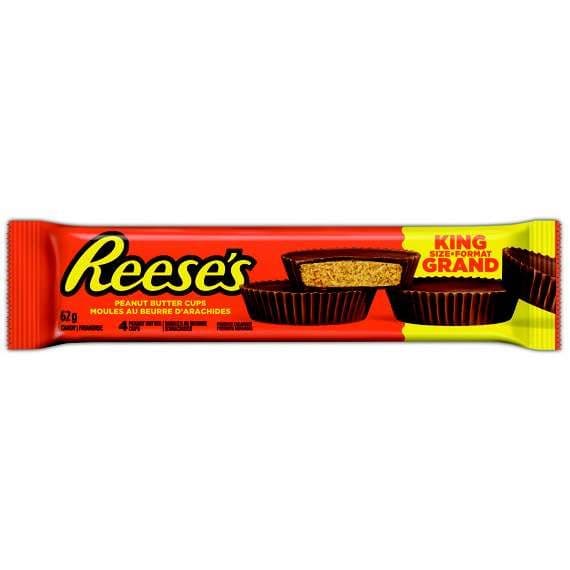 Reese beurre d'arachide grand format (62 g) / Reese Peanut Butter Cup King Size (62 g)
