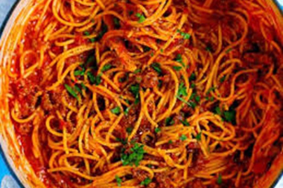 Steamed Spaghetti