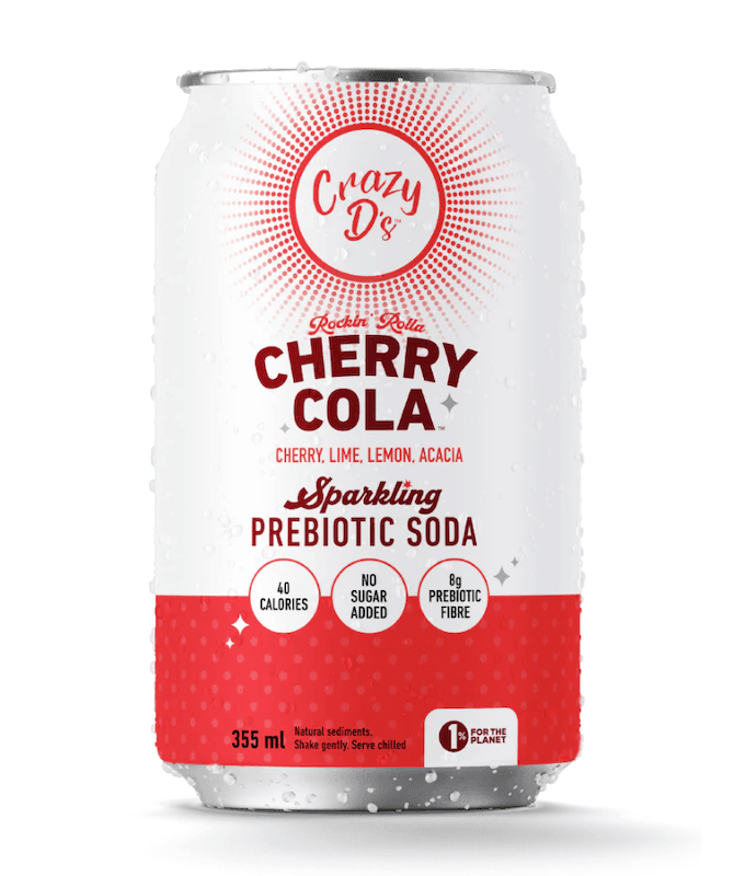 Cherry Cola Prebiotic Soda 