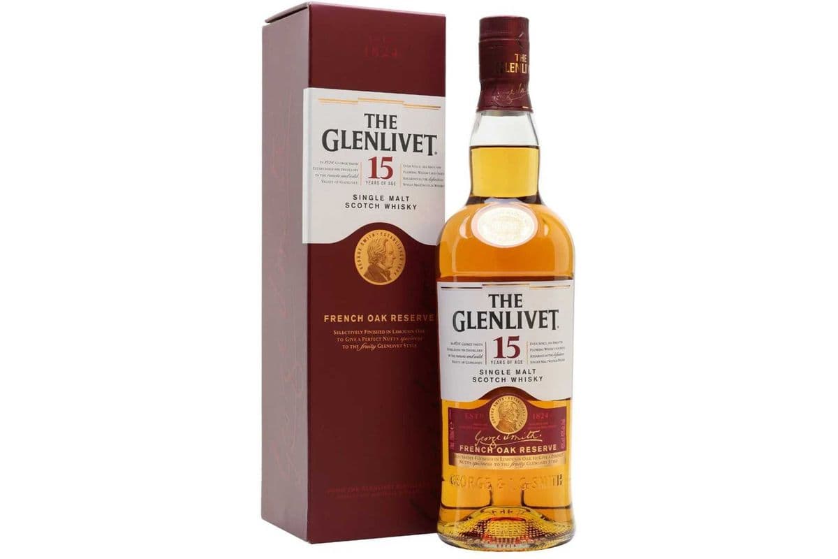 Glenlivet 15 Yr French Oak (1 x 750 ml)