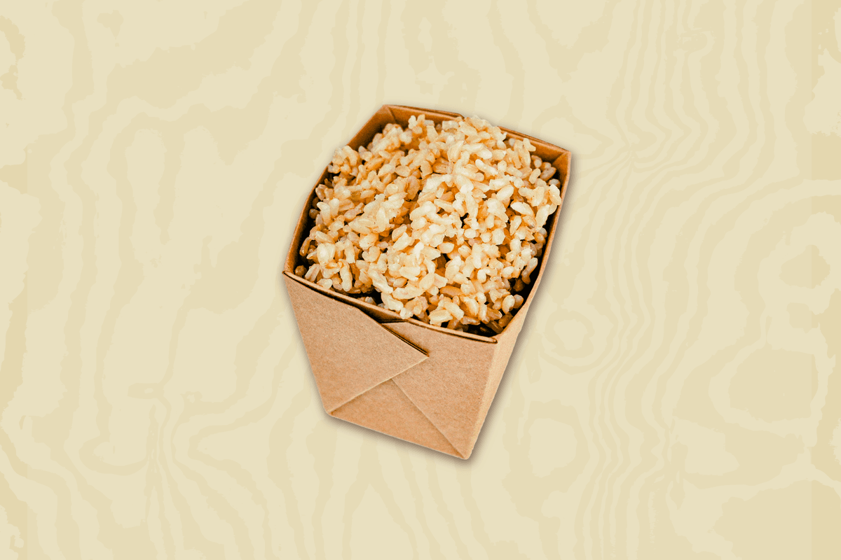 Side Calrose Brown Rice - Eight Ounce (254 Cal)