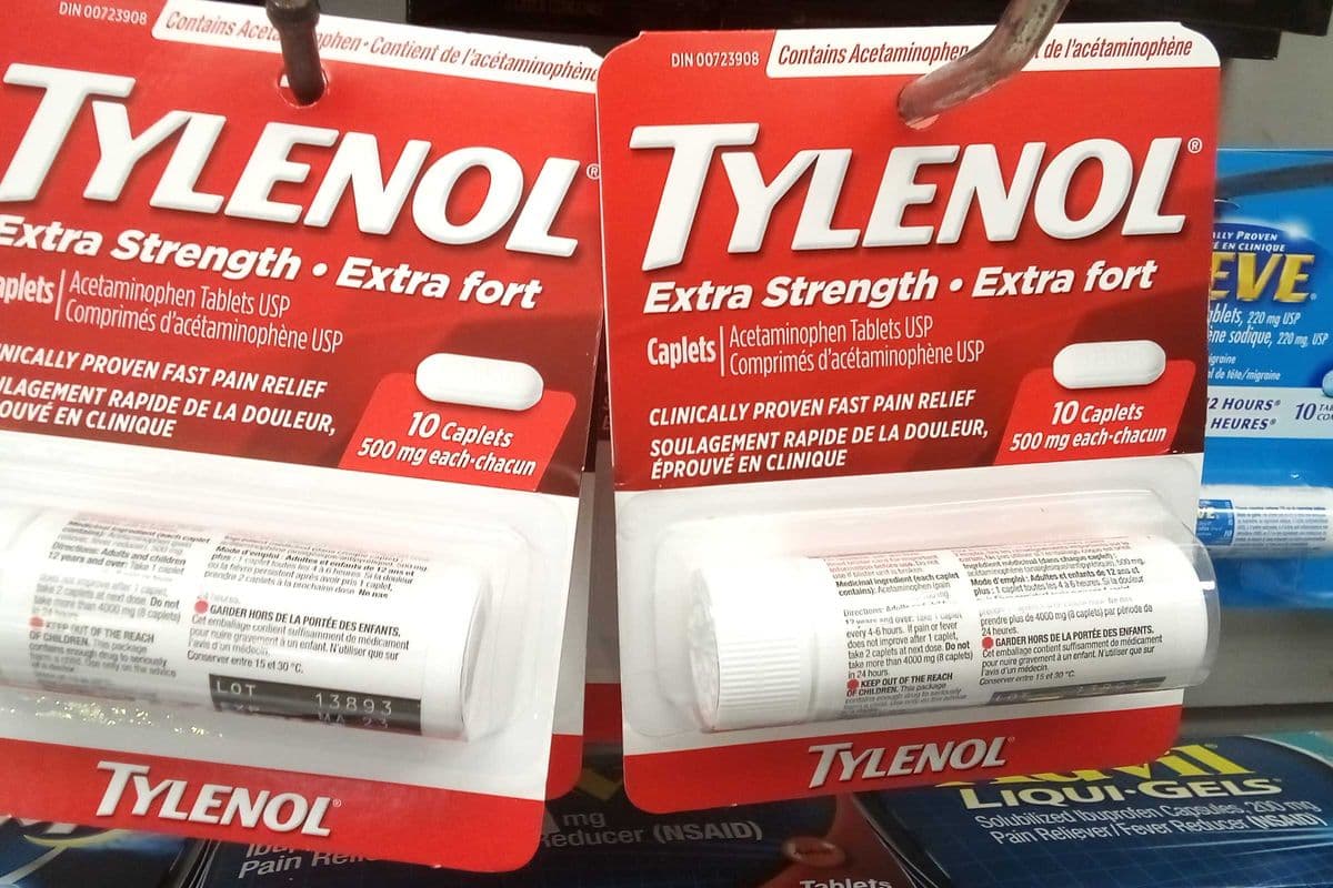 Tylenol extra strength 10 caplets