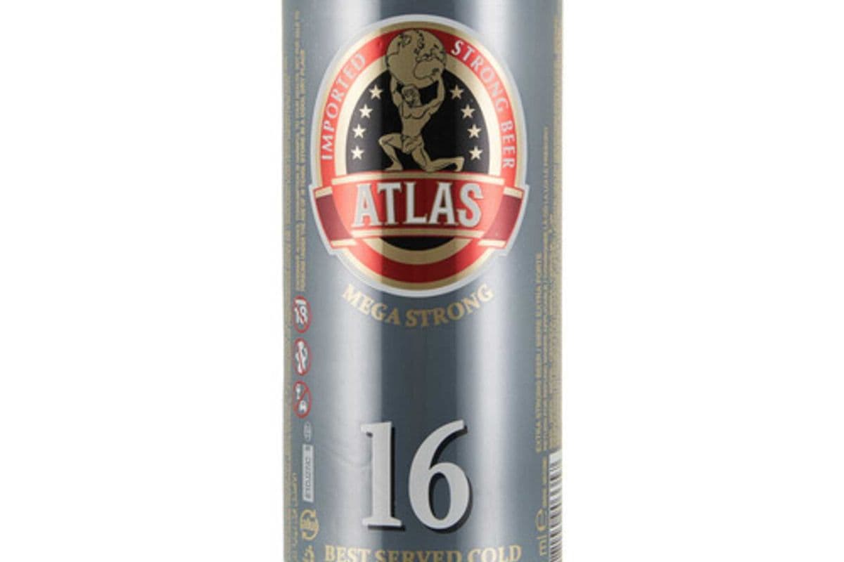 Atlas 16 Extra Strong Beer 473ml (1 x 473ml)