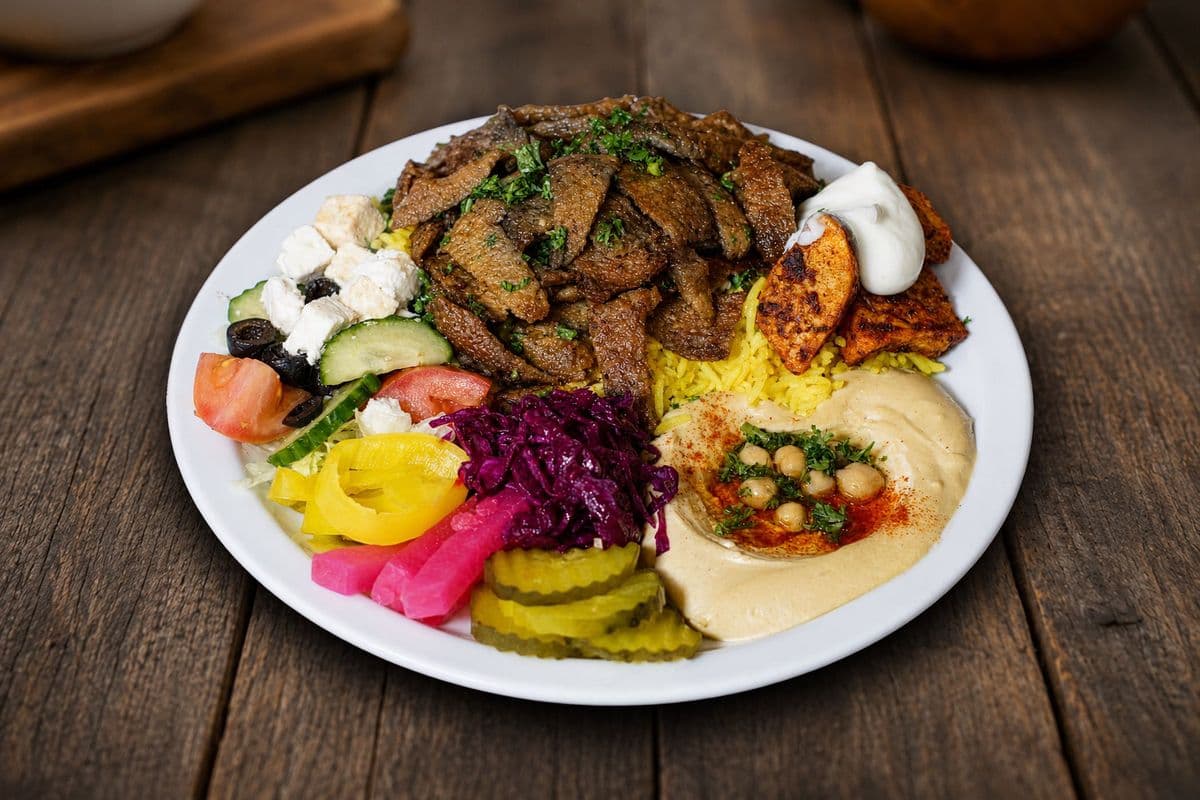 Beef Donair Platter