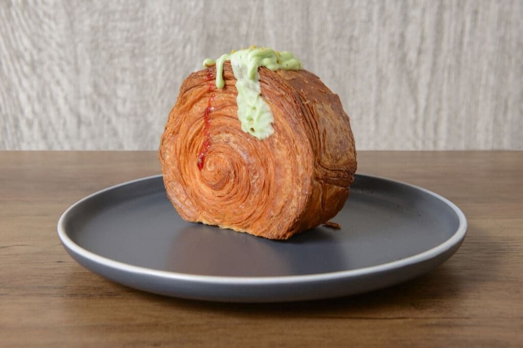 Pistachio Raspberry Croissant