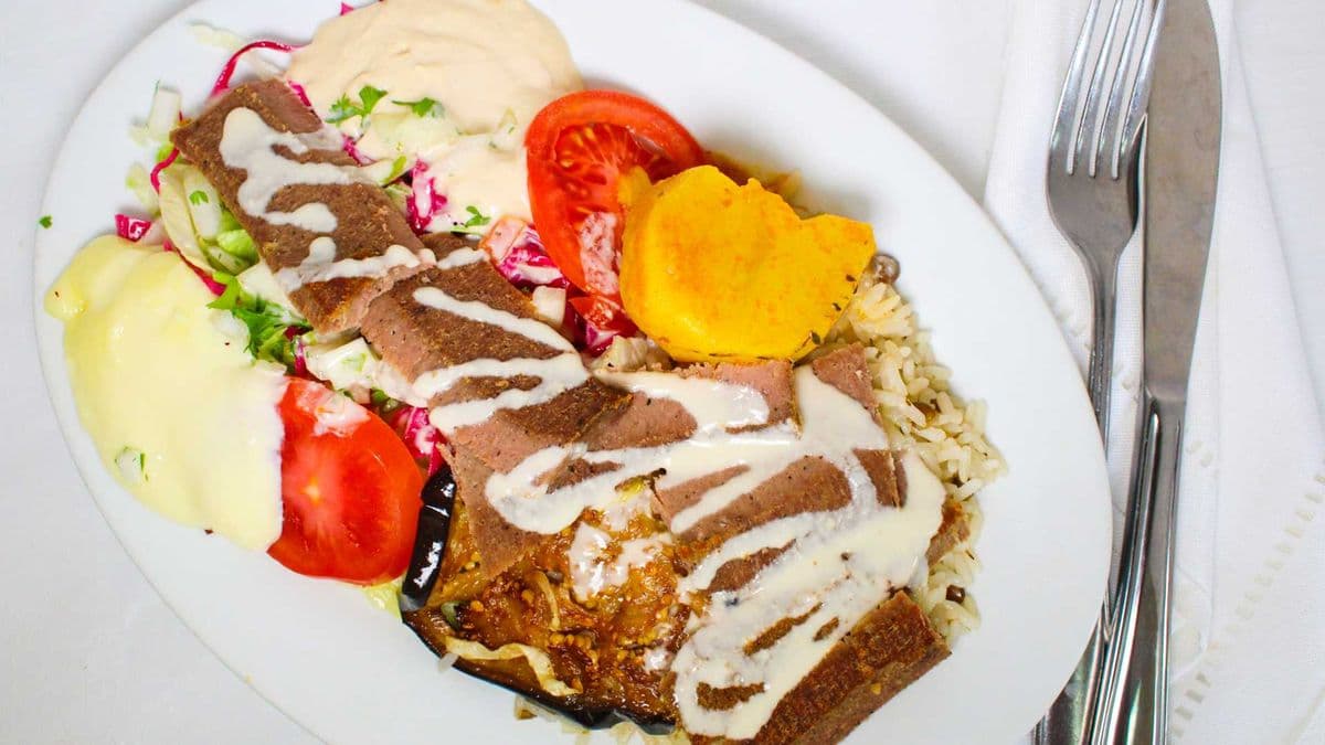 3. Chicken and Gyro Plate