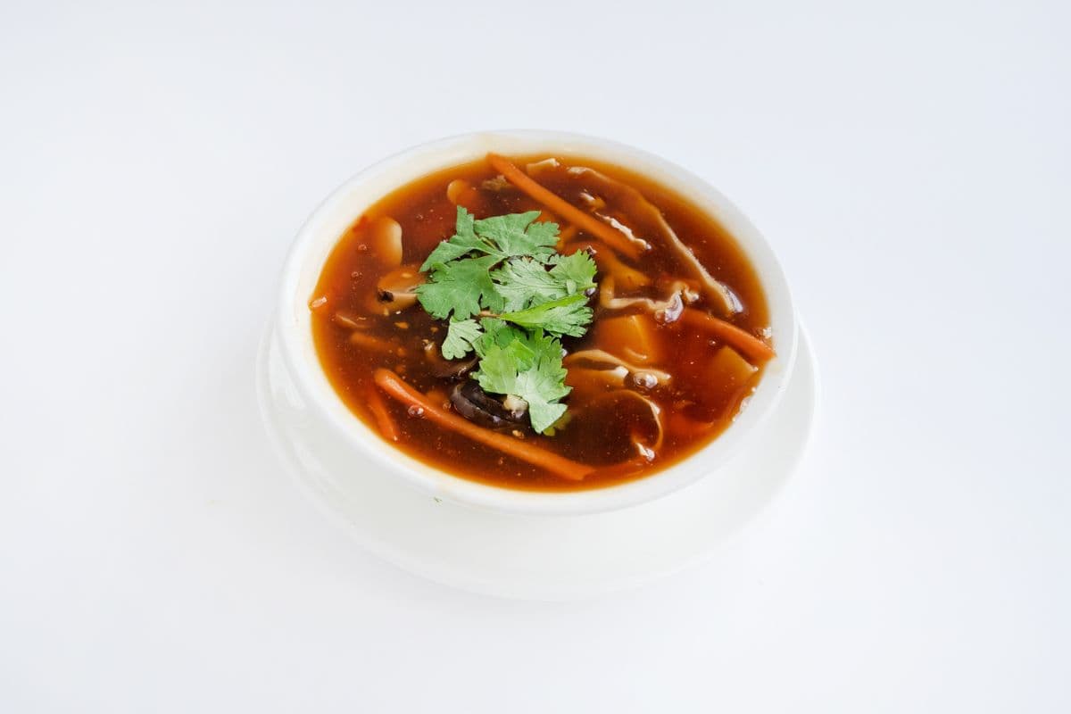 S13. Vegetable Hot-and-Sour Soup