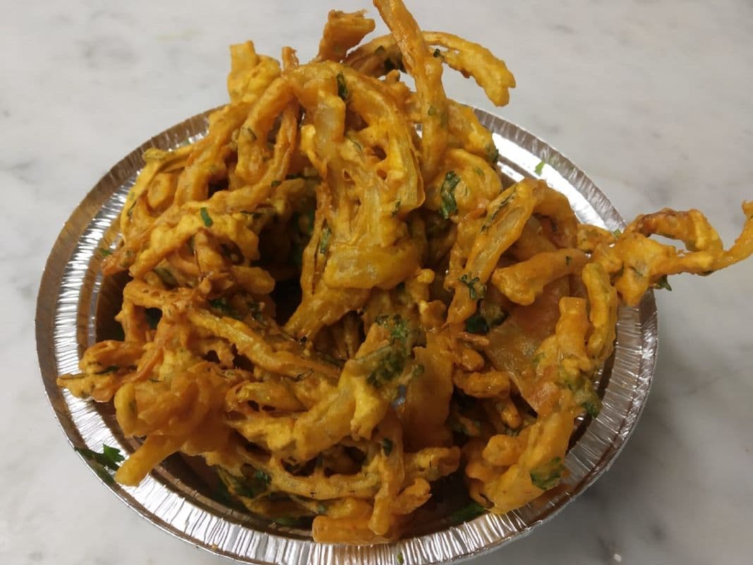 Oignons Bhajia (végétarien) / Onion Bhajia (Vegetarian)