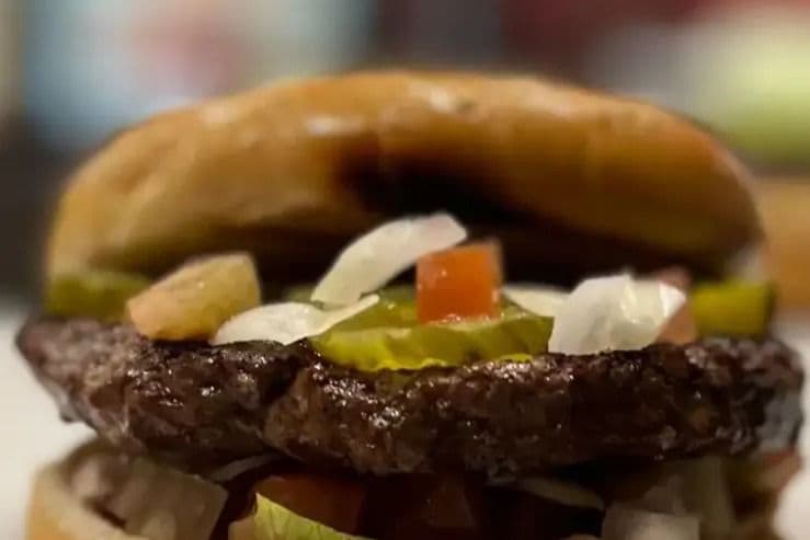 Double Beef Burger ( 7oz each patty)