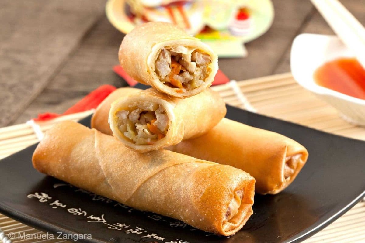 Chicken Spring Rolls 5 pcs