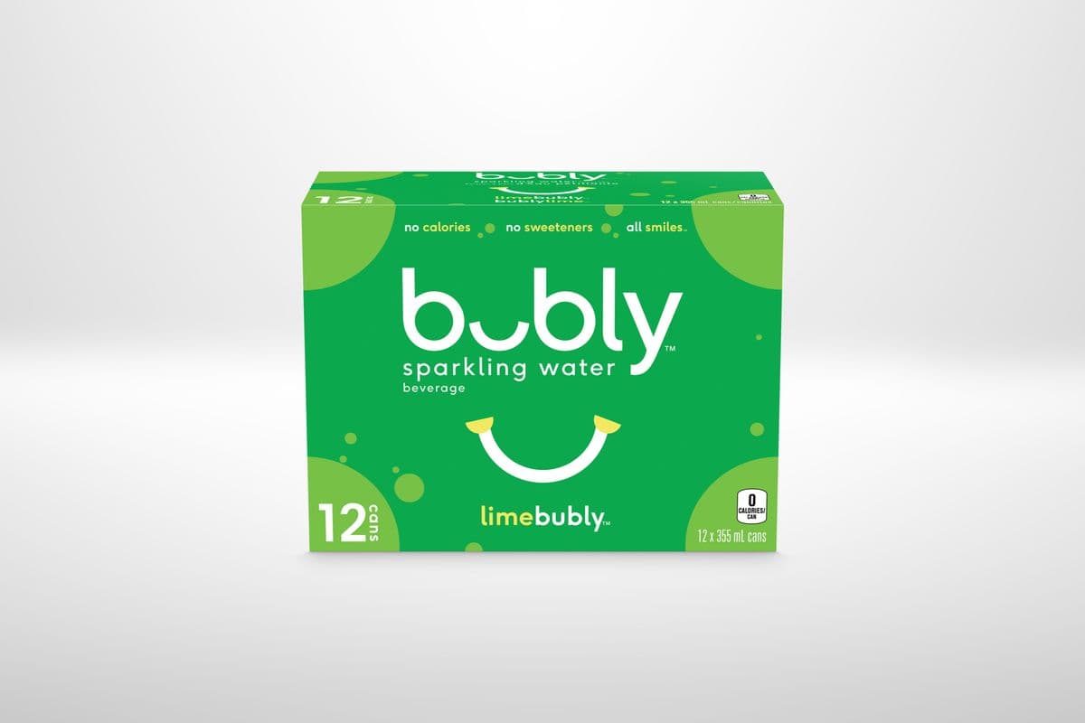 Bubly Lime 355 ml (12 Pack)
