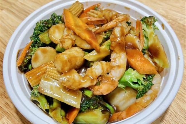 65. Shrimp with Mixed Vegetable