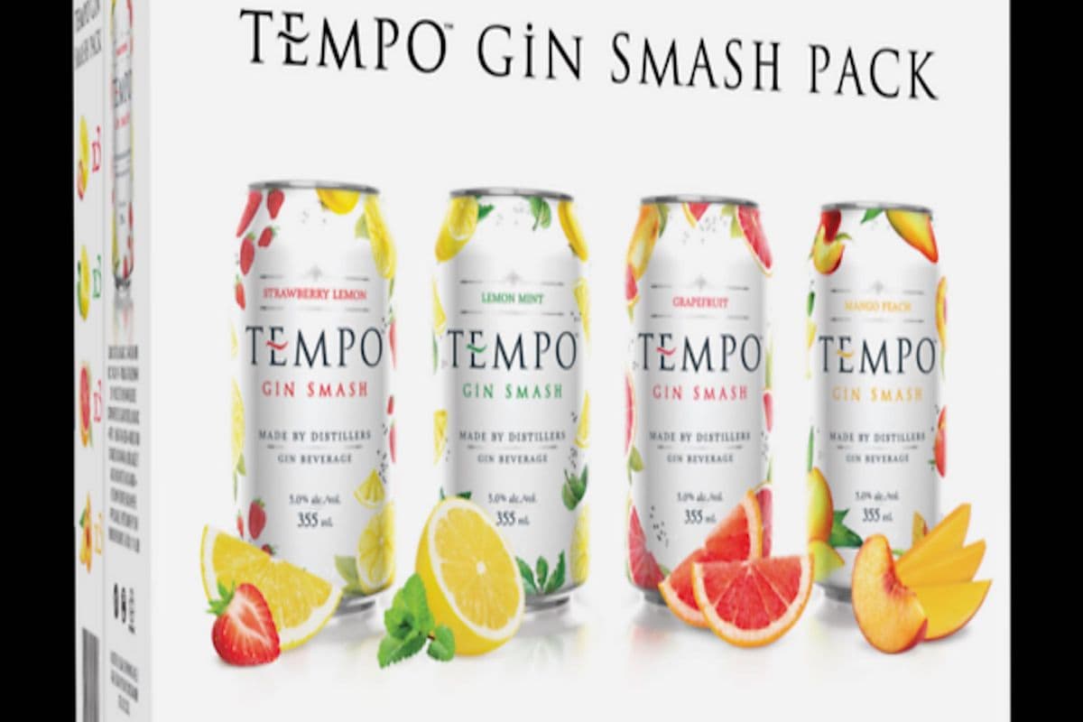 Tempo Gin Smash Pack 12 CANS (12 x 355 ml Cans)