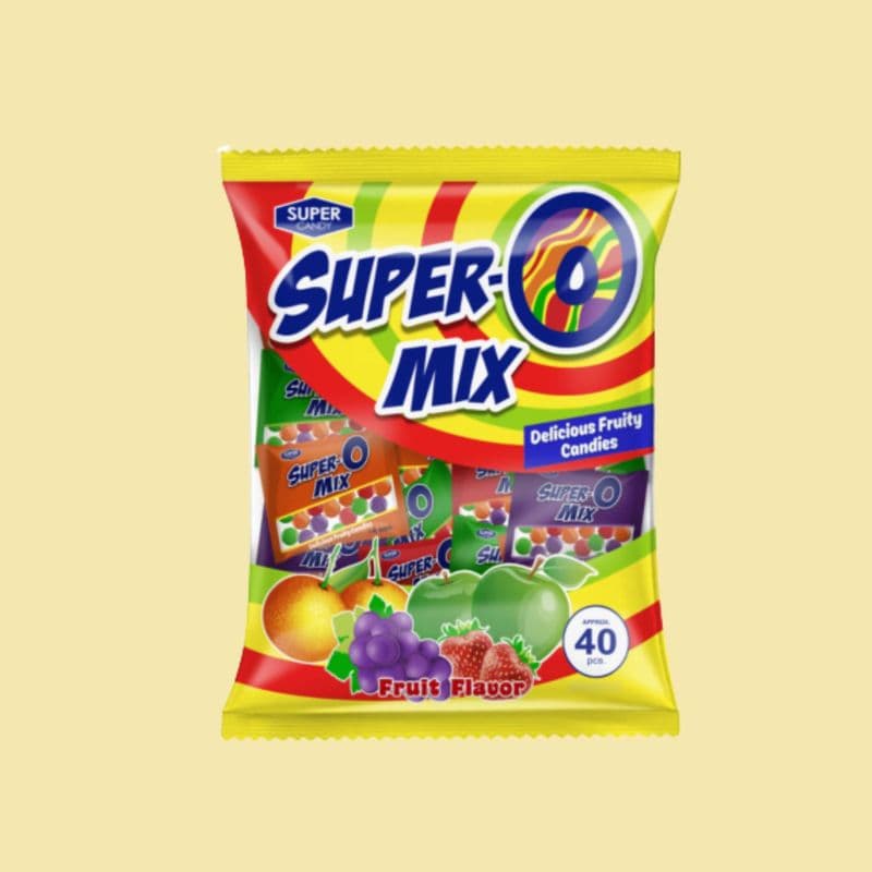Super O Mix Fruit Candy 160g