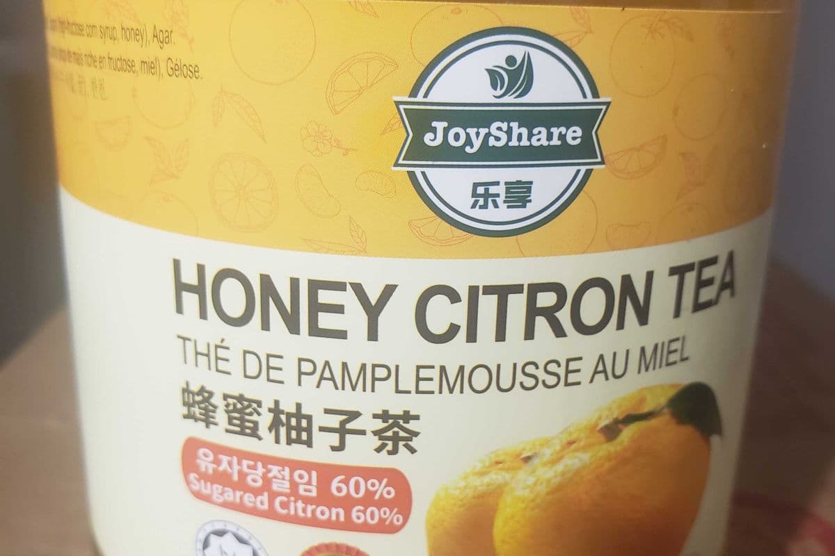 Citron Honey Tea