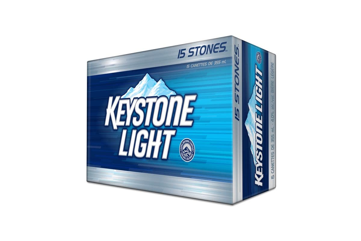 Keystone Light (15 Cans) (15 x 355 ml)