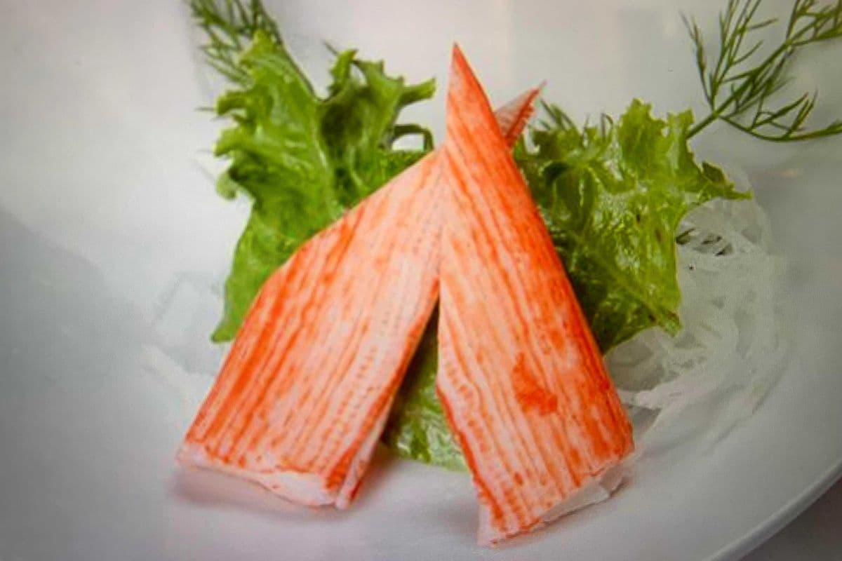 128. Kani (Crabe) sashimi