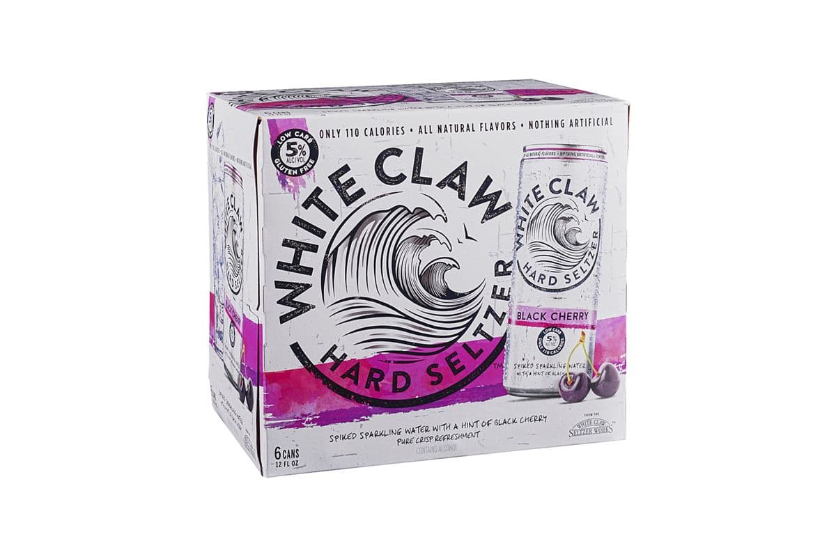 White Claw Black Cherry (6 Cans) (1 x 355ML)