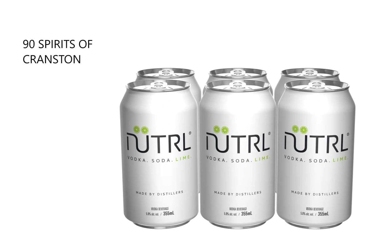 NUTRL LIME VODKA SODA 6 CANS (1 x 6x355ML)