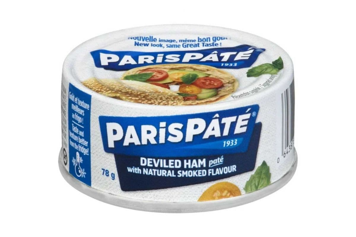 Paris Pate - Deviled Ham Pate with Natural Smoke Flavour