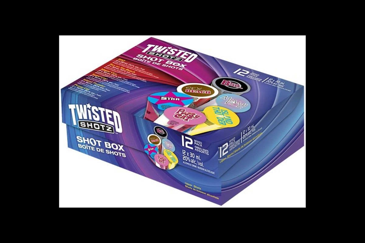 TWISTED SHOTZ SHOT BOX (12 x 30ML)