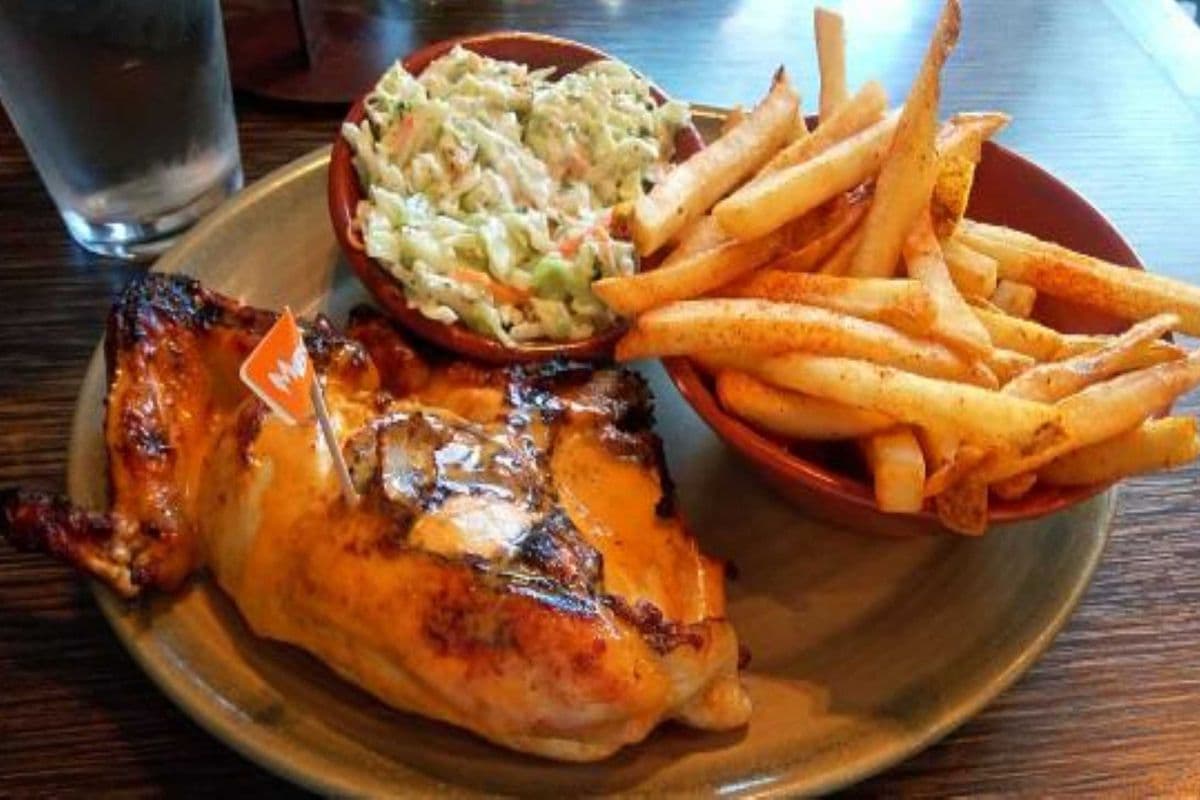 Quarter Chicken Breast and One Side