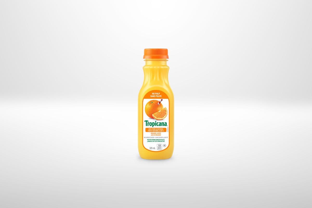 Tropicana Orange Juice No Pulp (325 ml)