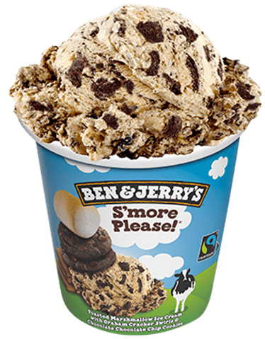 Ben & Jerry S'More je vous Prie!/ S'Mores Please! 473ml