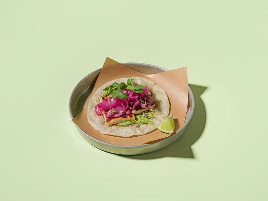 Halloumi Taco