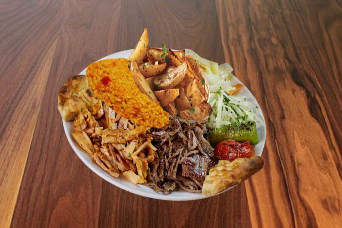 Doner Mixte Poulet et Viande / Mixed Chicken and Meat Doner