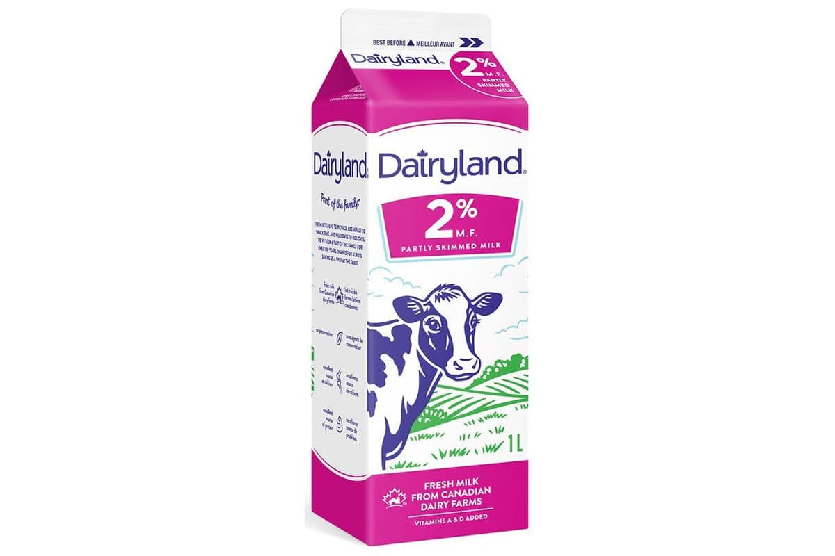 Dairy Land 2% Milk (1L)