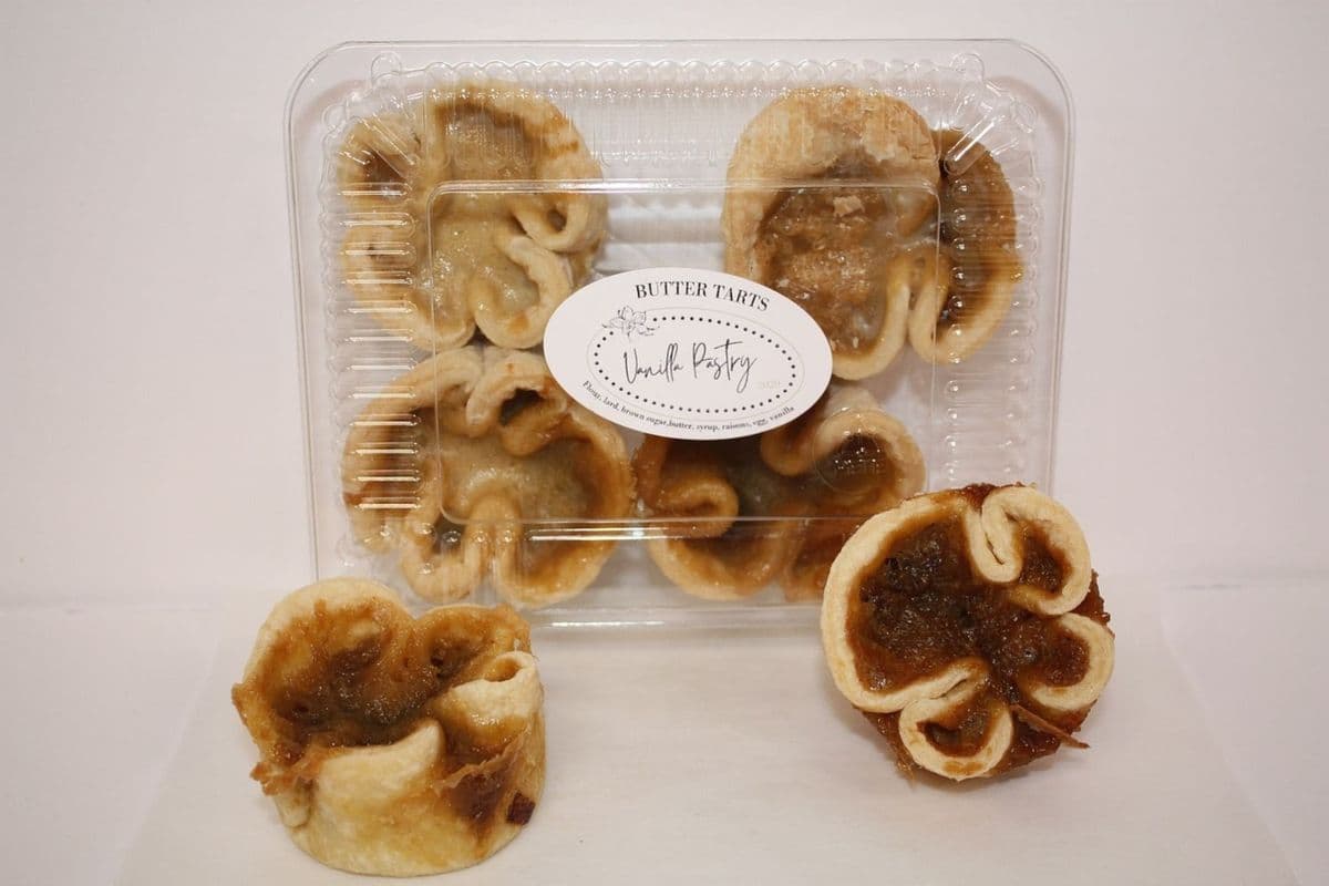 Butter Tarts - Vanilla Pastry