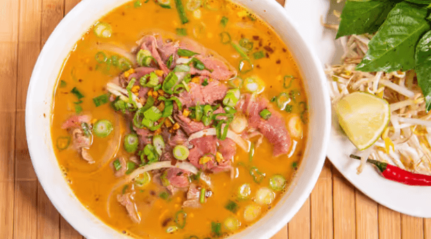 29. Rare Beef Sate Noodle Soup