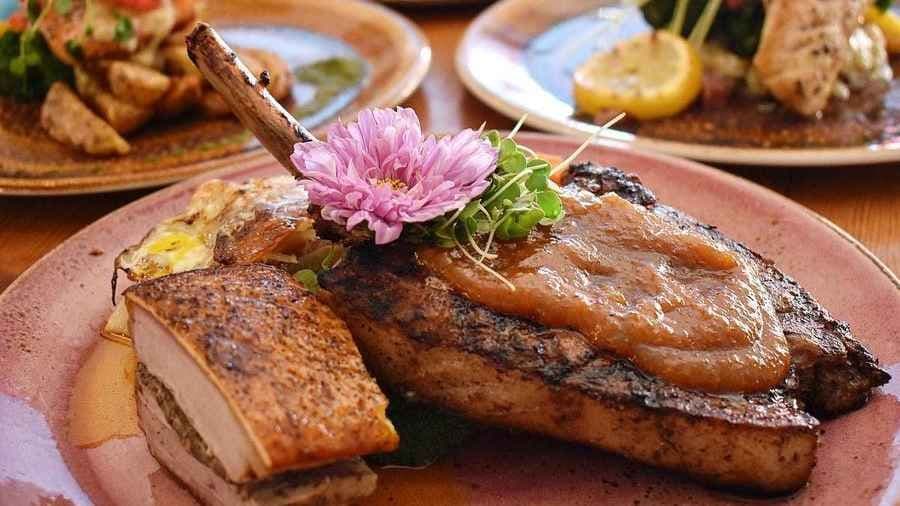 Apricot Glazed Pork Chop