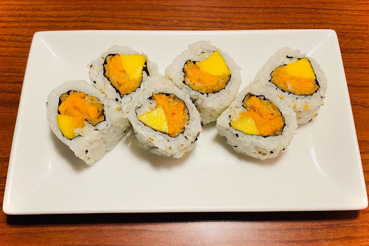 Mango and Yam Tempura Roll